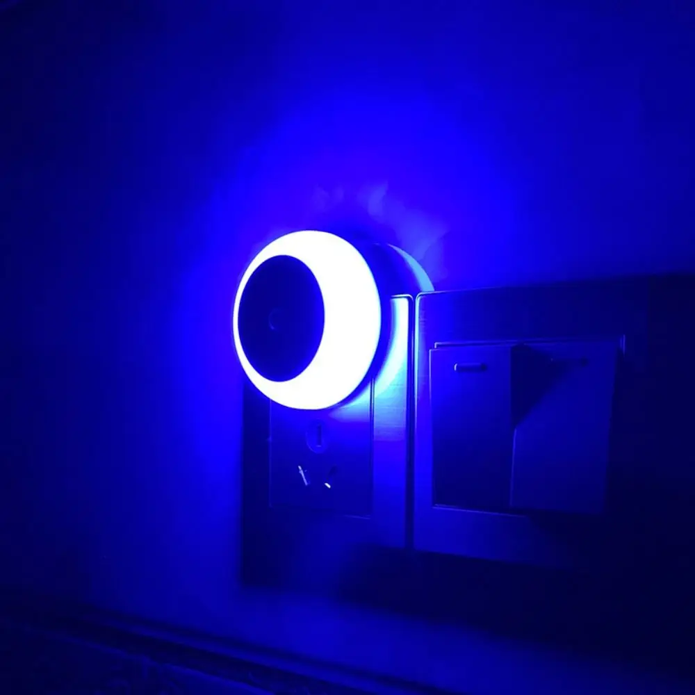 Creative LED Light Smart Sensor Night Light Intelligent Small Smart Induction Light Light Control Circular Home