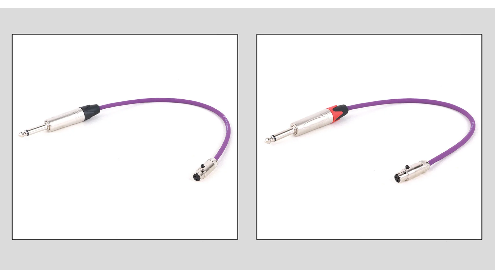 Mini XLR Audio Kabel Mini XLR 3Pin Buchse auf 6,35mm (1/4) Mono TS Stecker Jack für Kopfhörer Carmera Konverter 0,3M-15M – Detail 4
