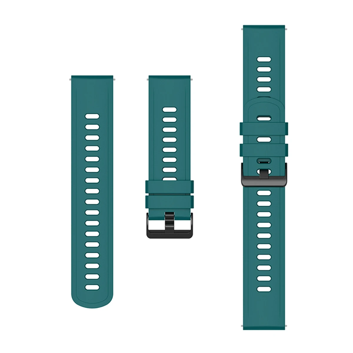 22mm 20mm Silicone strap for Amazfit GTR4/GTS4 Replace Bracelet Belt for Samsung Galaxy Watch 6 5 4 3/Huawei Watch 4/3/GT2 Band