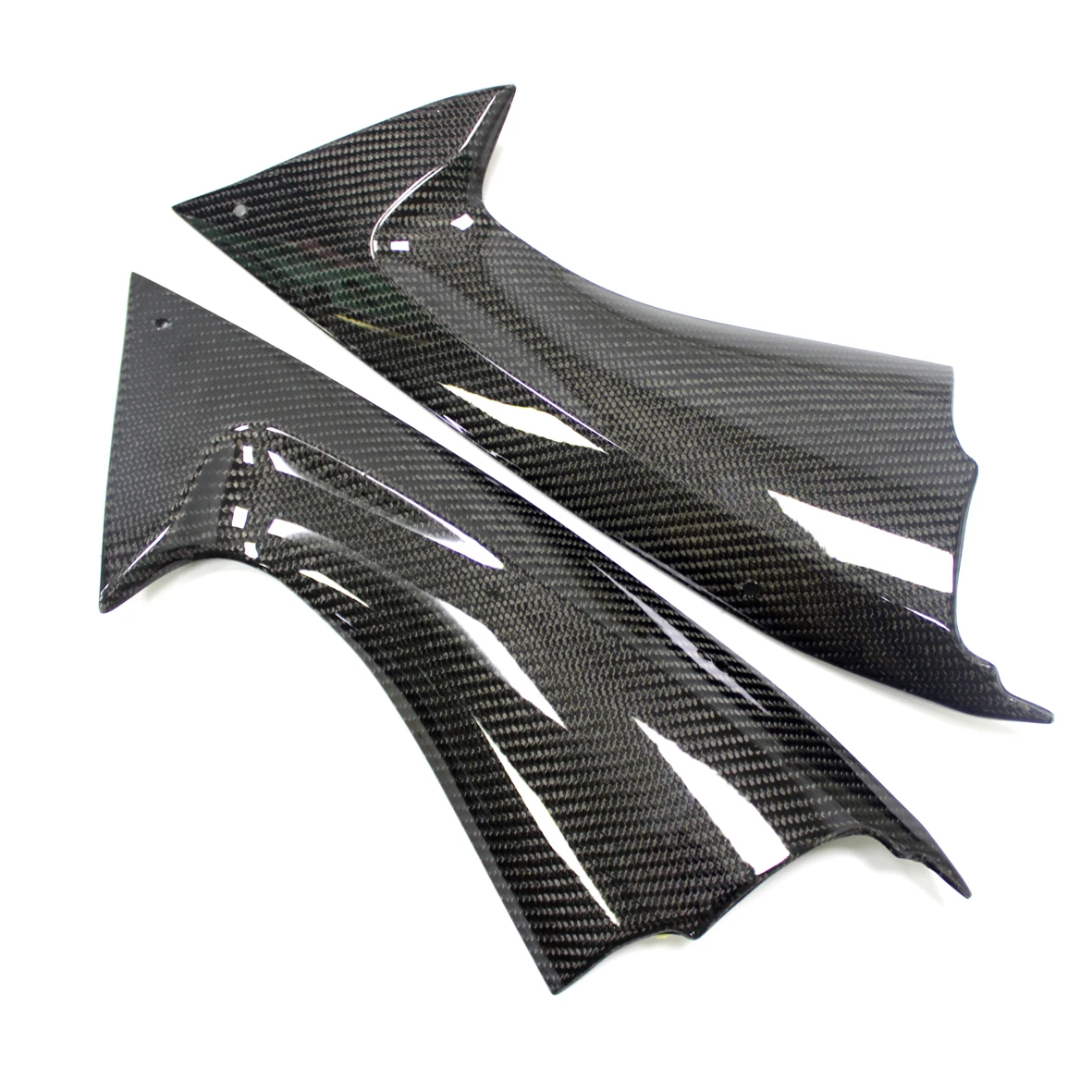 

100% Carbon Fiber Air Intake Tube Ram Cover Side Panels Fairing For Yamaha YZF R6 2008 2009 2010 2011 2012 2013 2014-2016 YZFR6