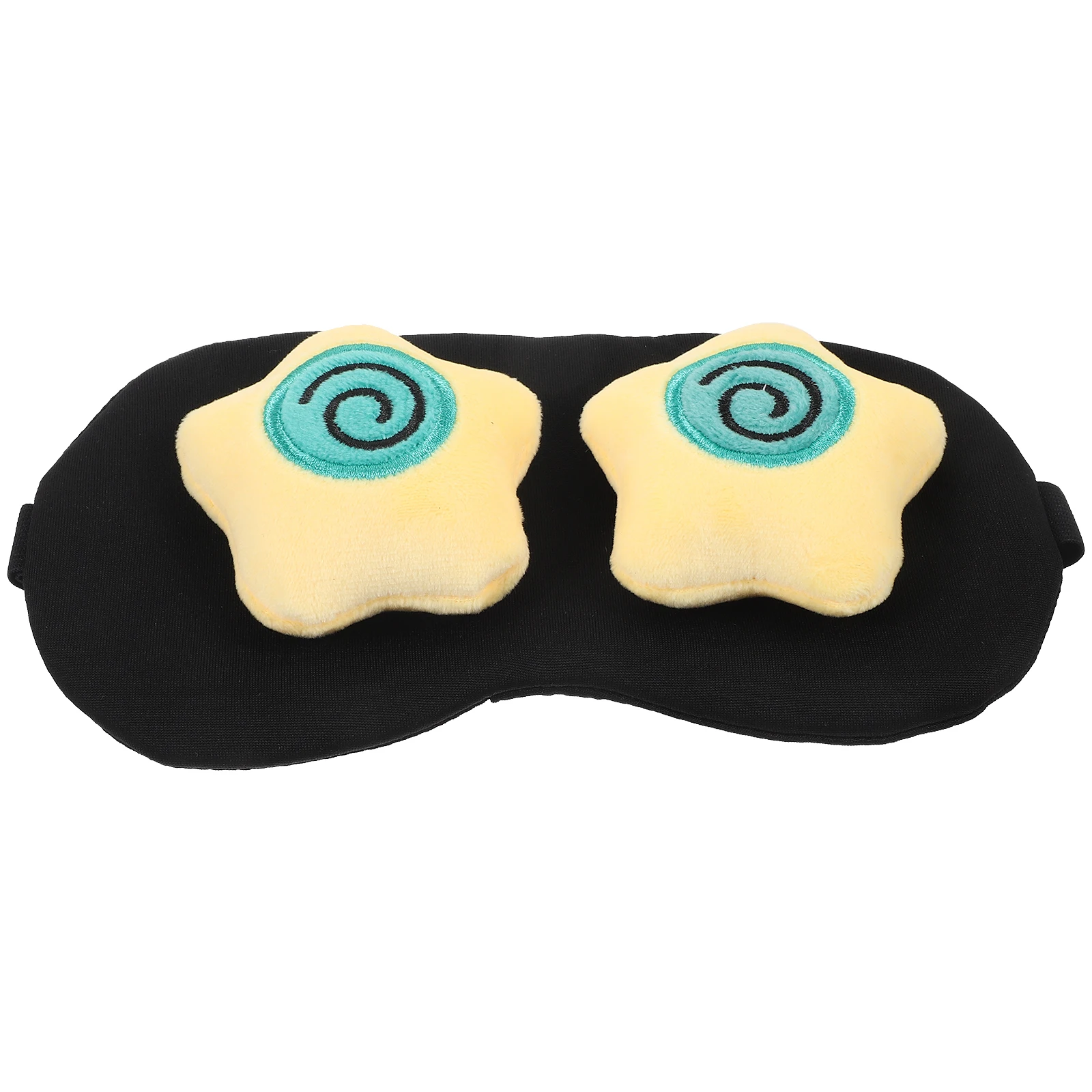 Sleep Mask Eye Protection Gadget Polyester Blind Fold Breathing Material Travel Nap Eye Covers for Sleeping