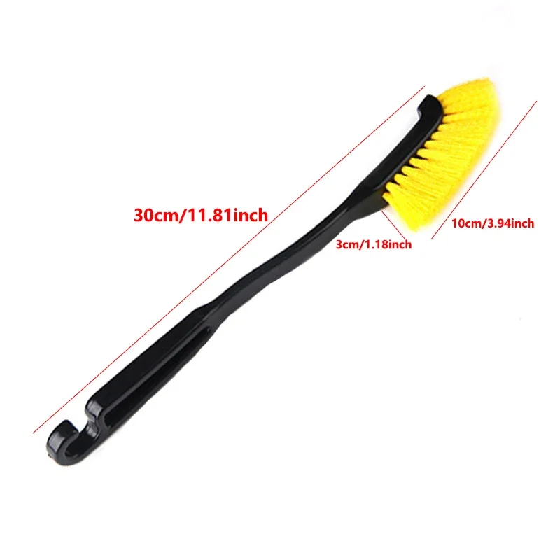 1PC Car crevice brush wheel tyre car wash brush car interior and exterior cleaning tools long handle dust maintenance supplies