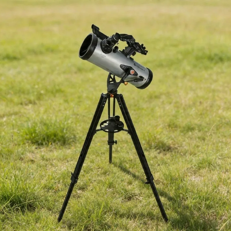 

Астрономический телескоп Celestron SSE LT114AZ 1000 мм с приложением StarSense Explorer для смартфона и алюминиевым штативом для наблюдения за звездами