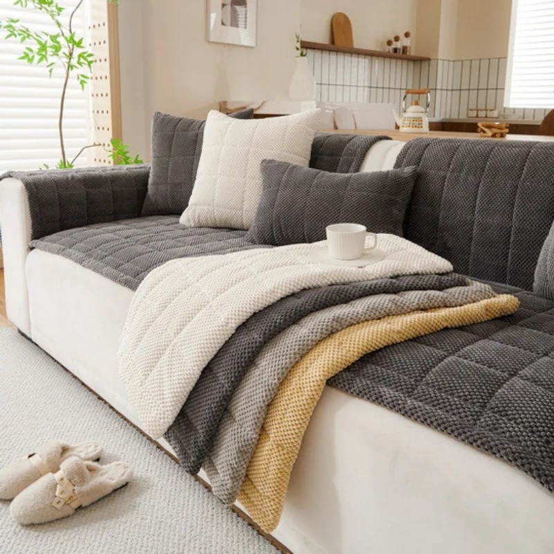 thicken-corduroy-plaid-sofa-cover-plush-dustproof-ultimate-comfortable-couch-seat-protector-non-slip-scratch-resistant-sofa-pad