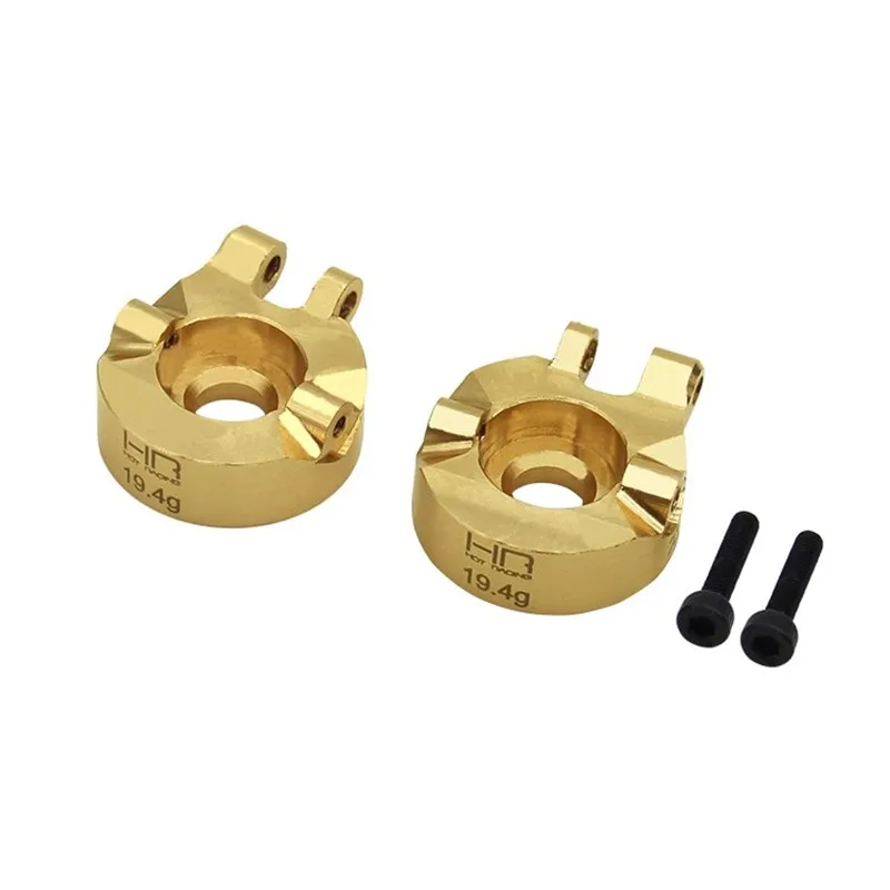 

US HR Traxxas TRX-4M Copper Counterweight Steering Cup Pair, 19.4g Each