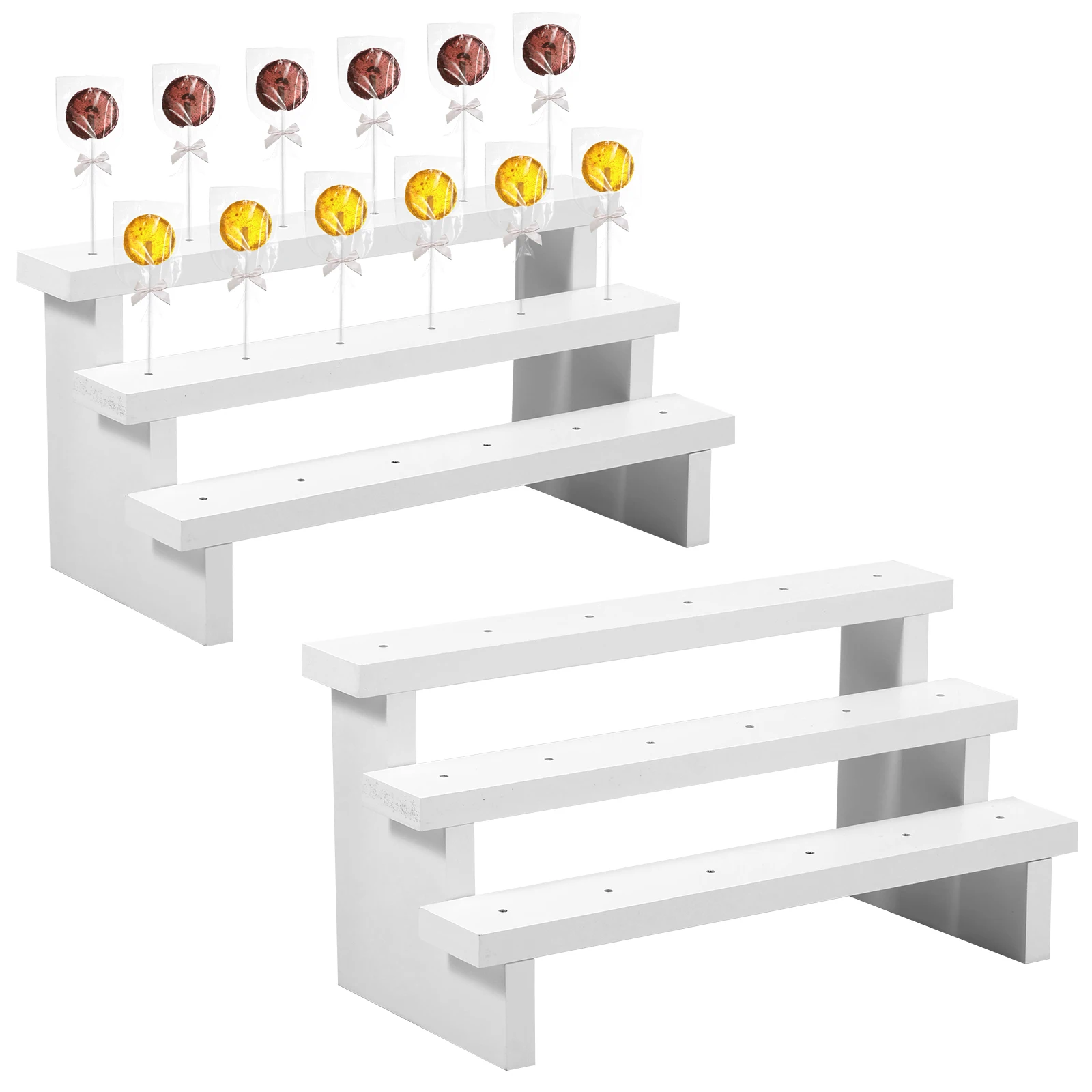 

Hole Cake Pop Stand Candy Display DIY Lollipop Support Party Display Holder Kitchen Accessories Wedding Party Dessert Placement