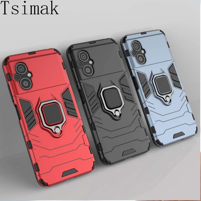 For Xiaomi Poco M5 M5S Case POCO X3 X4 X5 X6 M6 Pro F5 M3 M4 F3 F4 GT C40 C55 C65 Phone Cover Shockproof Armor Holder Back Coque