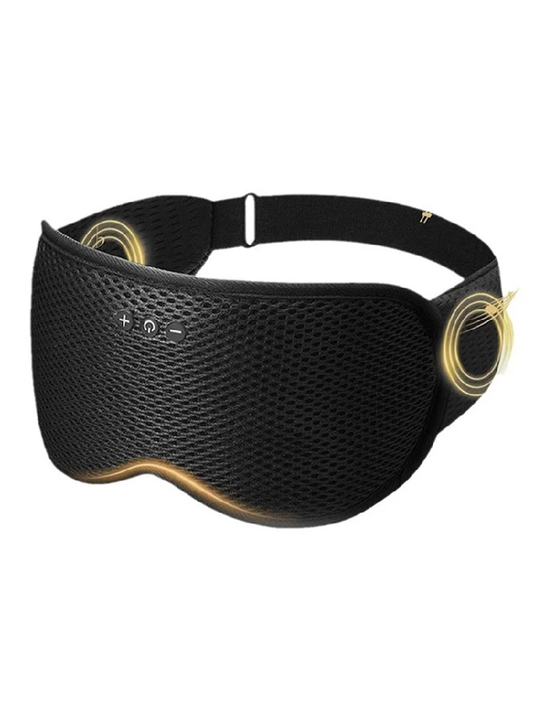 B63B-3D Draadloze Slaapkoptelefoon Blinddoek Zacht Wasbaar Bluetooth5.4 Muziek Oogmasker Handsfree Bellen Oortelefoon Verstelbaar - afbeelding 2