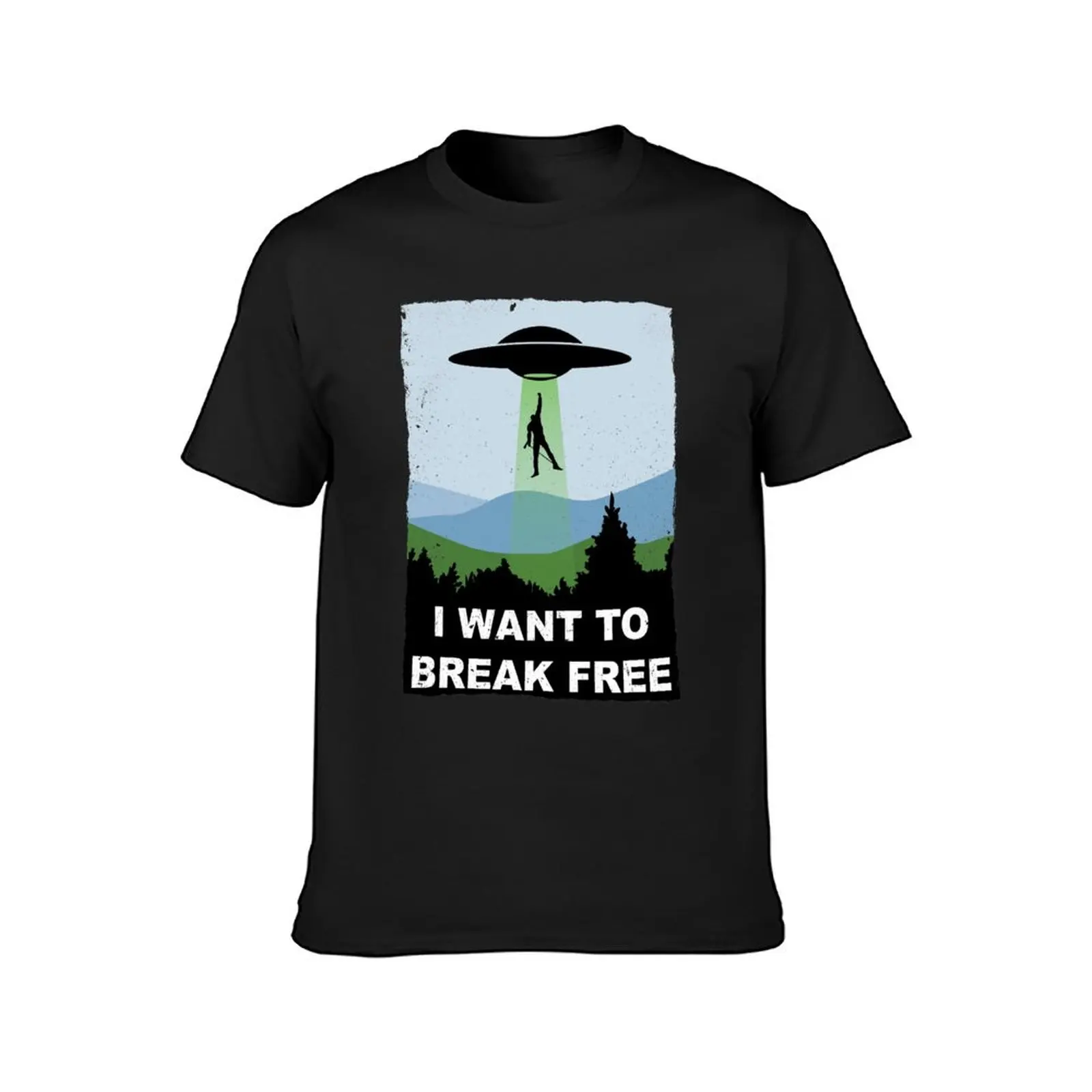 I Want to Break Free - Freddie Returns to Mercury T-Shirt korean fashion tees heavyweight t shirts for men