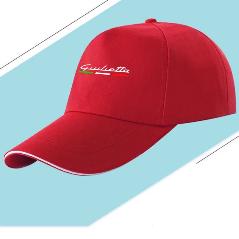 Car Hats Casual Baseball Caps Sunscreen Cotton Ventilate Hat for Alfa Romeo GIULIETTA Auto Accessories