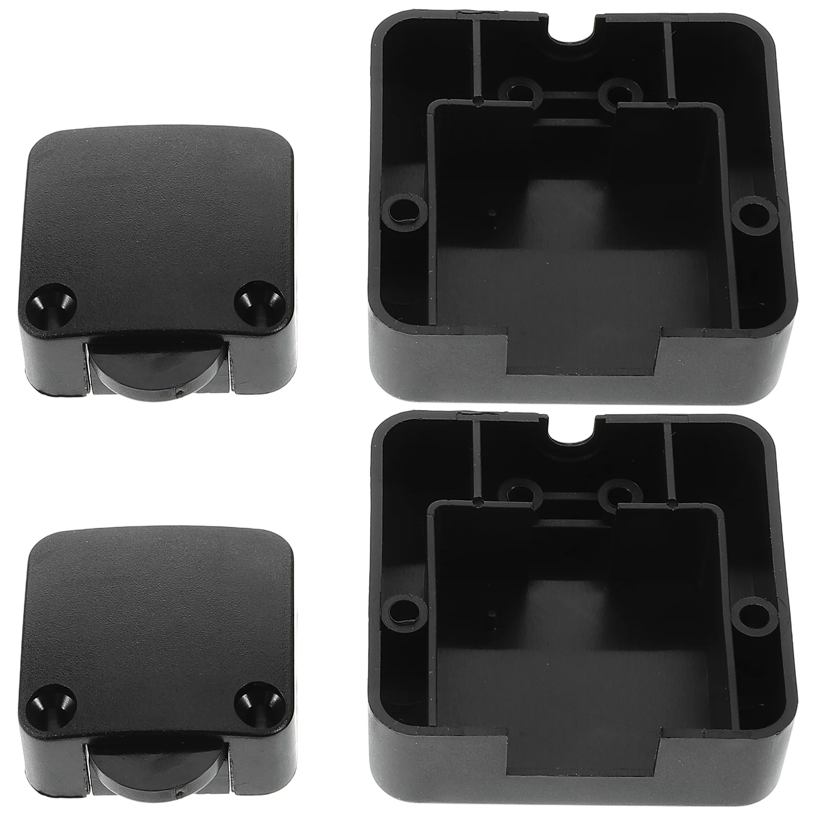 

2Pcs Automatic Door Touch Cabinet Switch White 250V 2a Wardrobe Closet Drawer Light on Off Under Cabinet Lighting