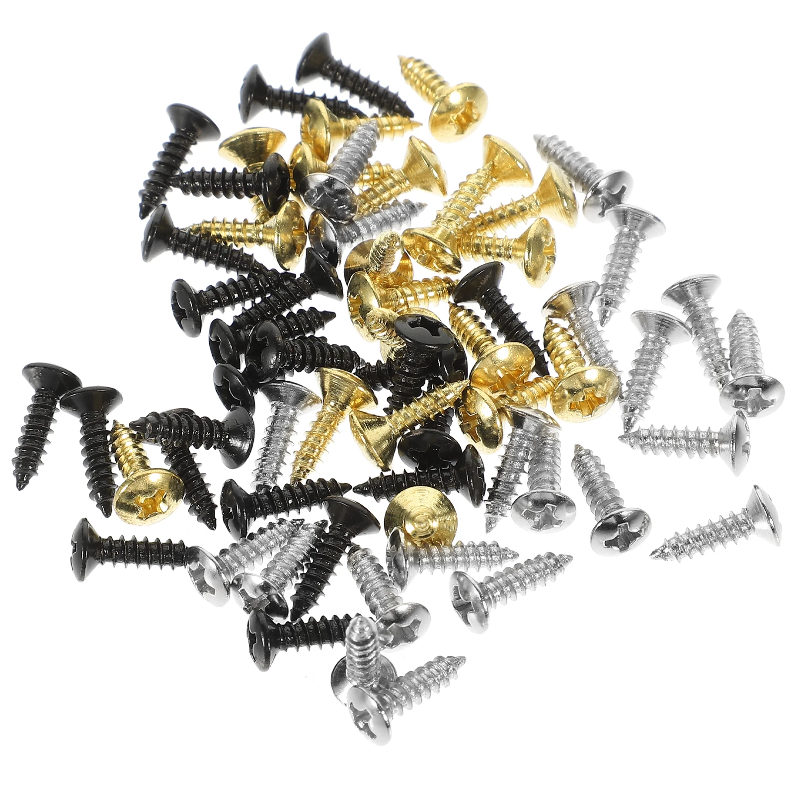 

150 Pcs Guitar Accessories Guard Screw Electric Bass Pickguard Screws Mount Socket