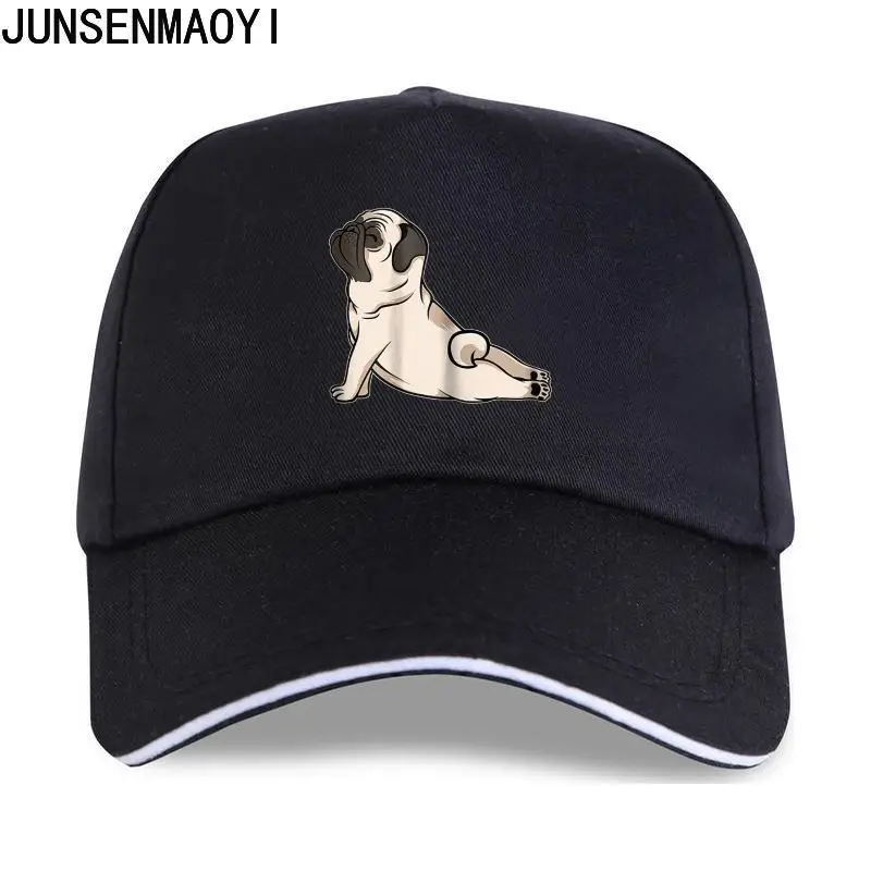 

Summer New Pug Yoga - Funny Pug - Pug Baseball cap 2022 Fashion Hot Fashion Brand Concert Unisex Sun-Hats