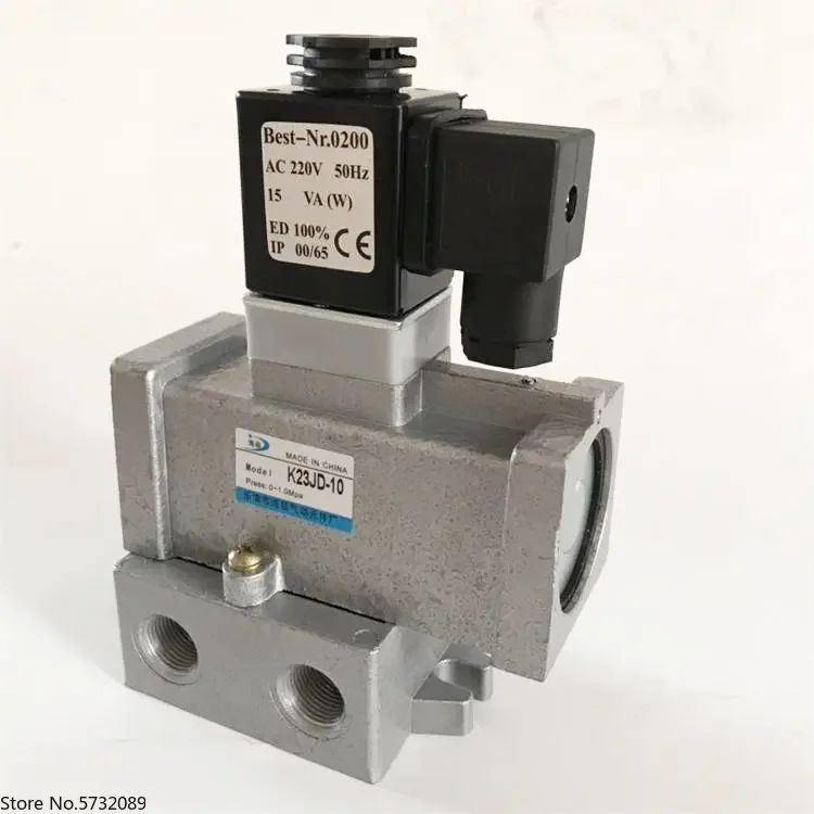 2pcs K23JD-10/15 solenoid valve K23JD-06/08 K23JD-25/20 two-position three-way shut-off directional valve