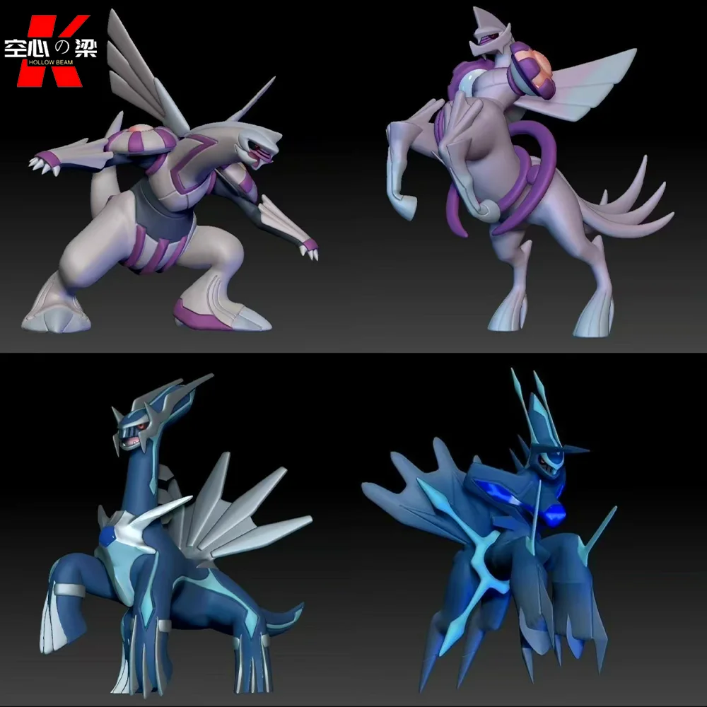 [1/20 Scale World] Palkia & Dialga Palkia Origin Form & Dialga Origin Form Pokémon Diamond and Pearl Toy Figure Decoration