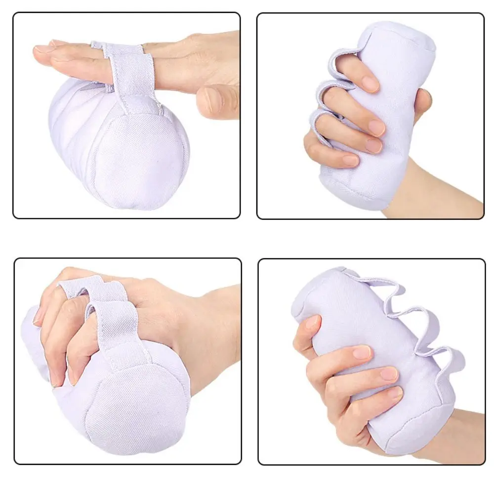 Non-Slip Sweat Resistant Grip Strengthener Pad Stress Relief Washable Palm Grips Hand Contracture Palm Protector Elderly Care