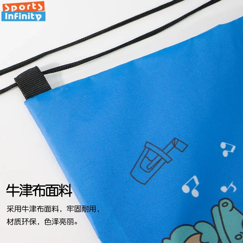 Children\'s Swimming Bag Waterproof Fashion Cartoon Printed Beach Bag Girls and Boys Oxford Cloth Backpack Gym Bag Sports Bags