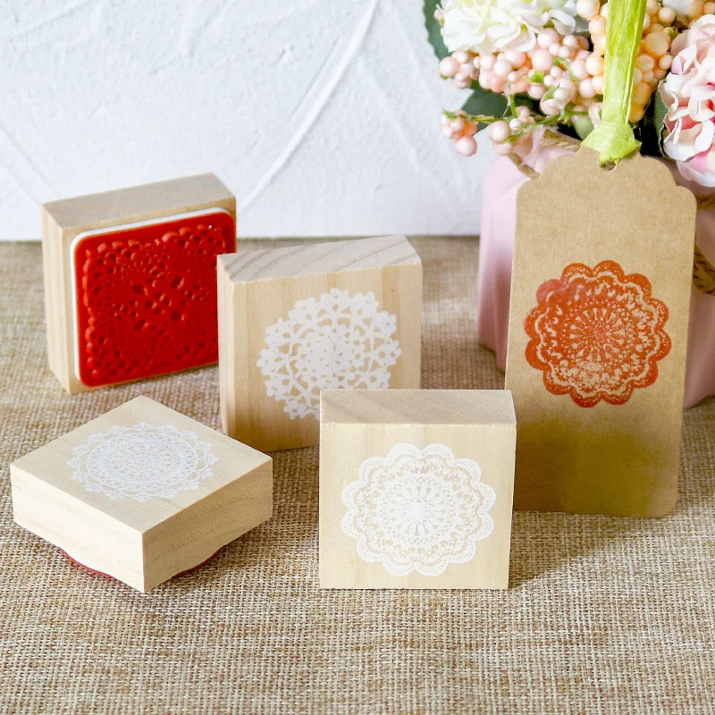 Scrapbooking Stamps Small Rubber Stamp Arts Crafts Supplies Handmade DIY Stamping Accessories for Home Decor Handmaking Material