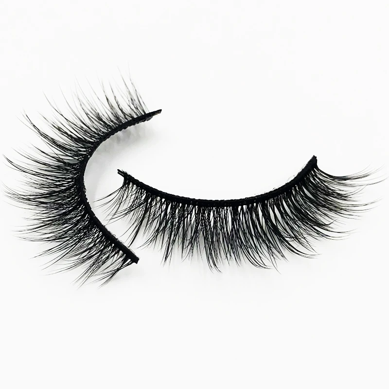 5 pares de maquiagem de palco natural com cílios postiços grossos aplicados cílios de pele de raposa 3D para venda