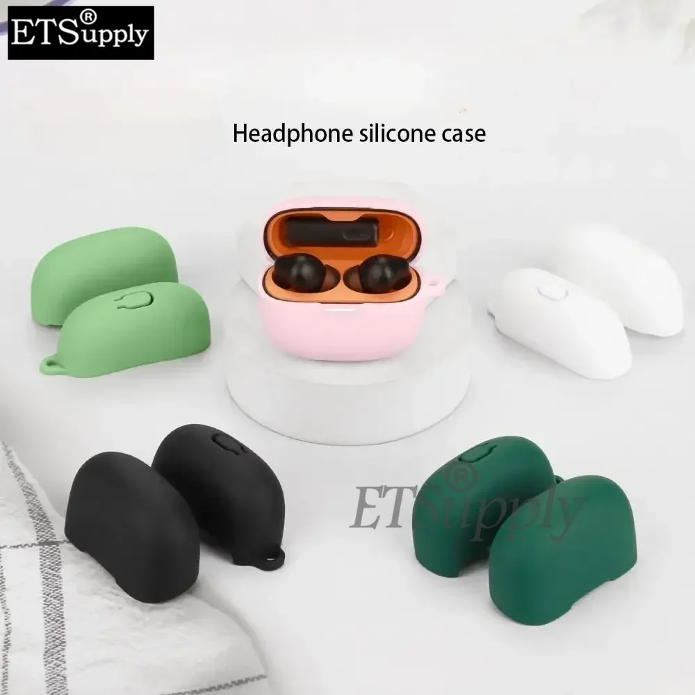 

Auroras For Redmi Buds 6 Pro Case Silicone Solid Color Shockproof Earphone Accessories Protector For Redmi Buds 6 Pro Cover