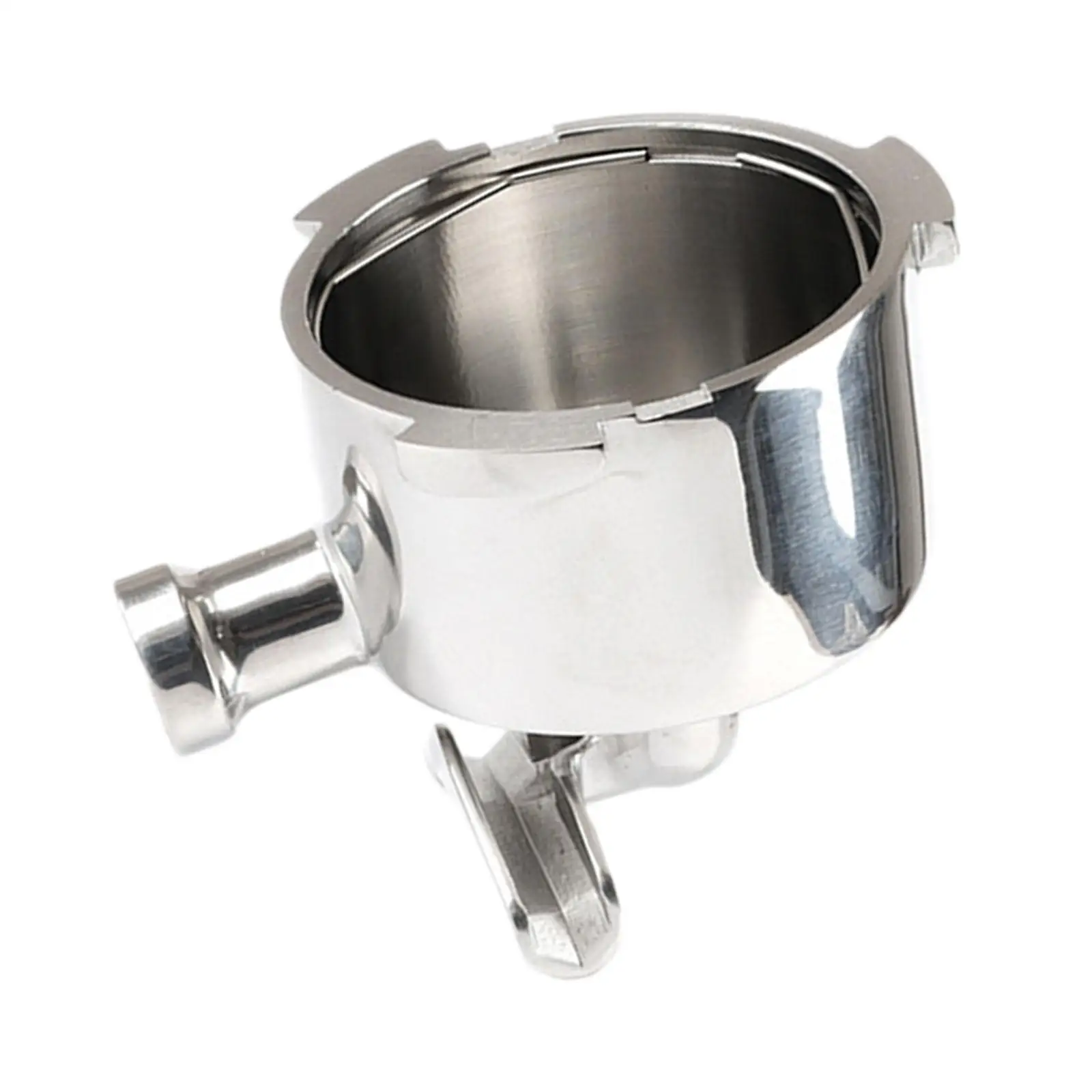 Coffee Portafilter Head 3 Ears Replacement Lightweight Coffee Machines Accessories Stainless Steel 51mm for EC685 EC680 EC885