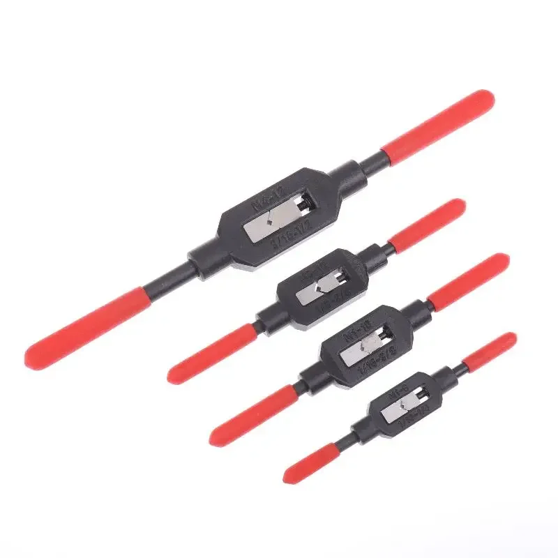 Maniglia per chiave per rubinetto regolabile per rubinetti metrici M1-M8/M1-M10/M3-M10/M4-M12 Utensili manuali per alesatore per rubinetto in acciaio ad alto tenore di carbonio super duro