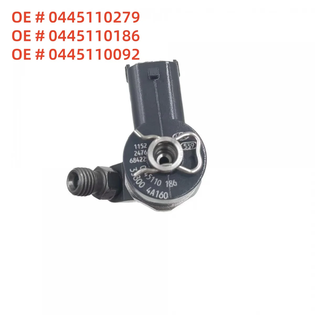 

High Quality 0445110279 0445110186 0445110092 Diesel Fuel Injector Assy for HYUNDAI H1 (STAREX) / KIA SORENTO 2.5 CRDi 2002