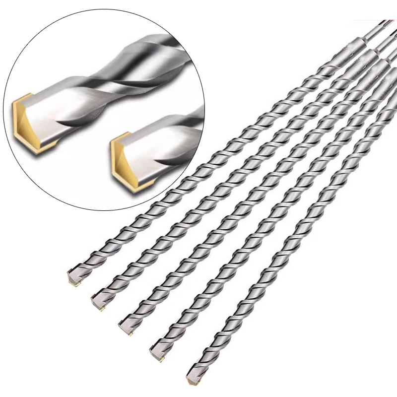 1 قطعة 600 مللي متر طول SDS زائد كربيد التنغستن مثقاب طرق كهربائي الخشب الاسمنت ملموسة تأثير مثقاب الخشب #1