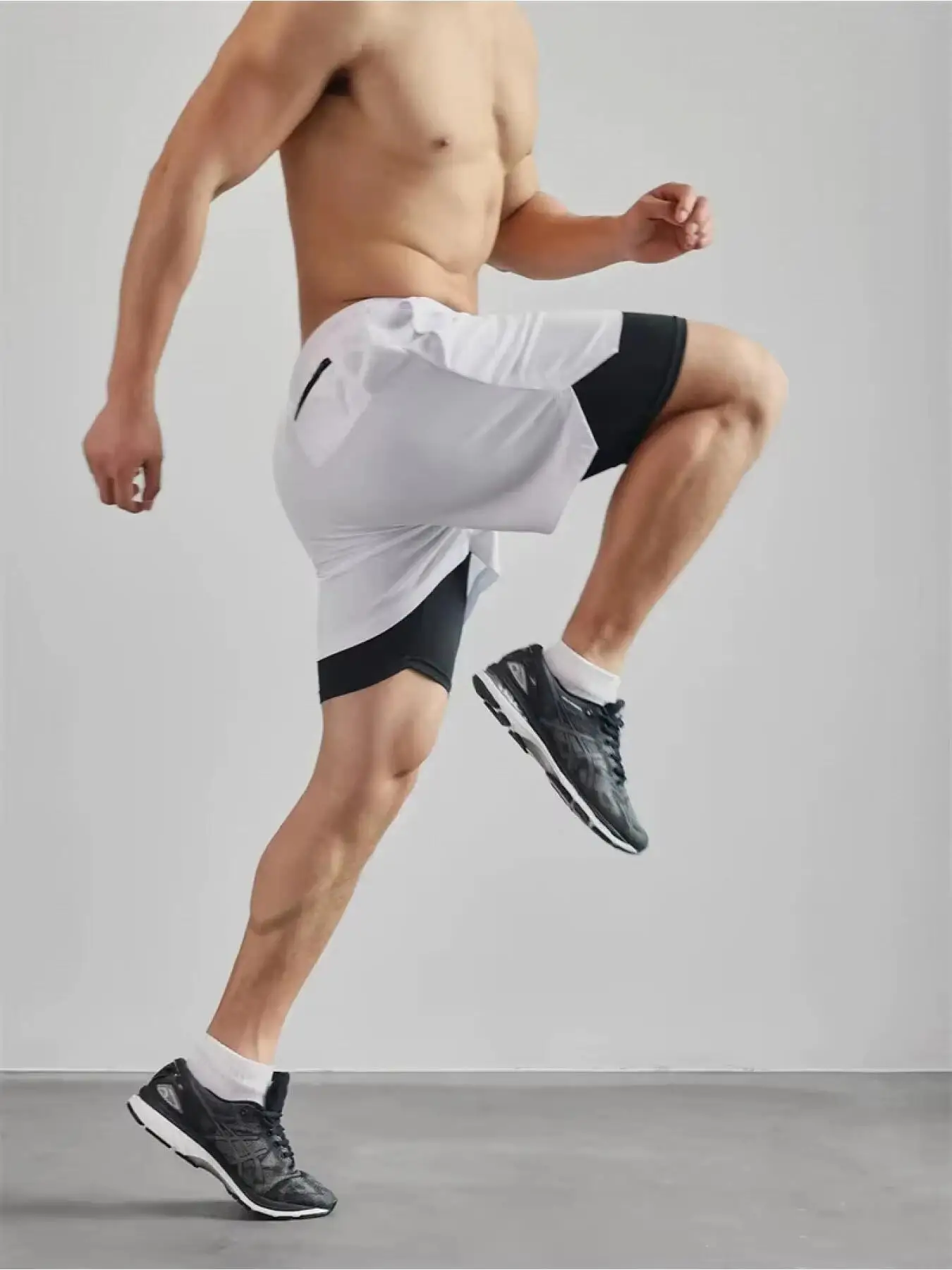 Men Shorts Summer High Quality Zipper Designer Fashion Y2K Gym Jogging Running Workout Training Summer Bottoms Man Shorts Sports