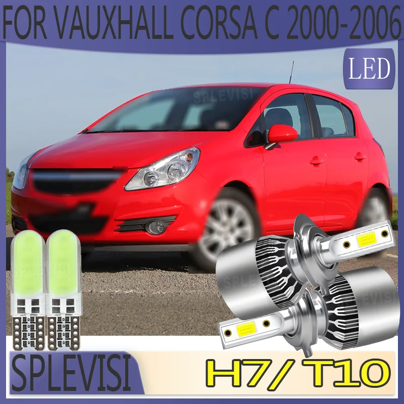 

Shockproof Clearer Illumination High-Performance H7 477 LED Headlight For Vauxhall Corsa C 2000 2001 2002 2003 2004 2005 2006