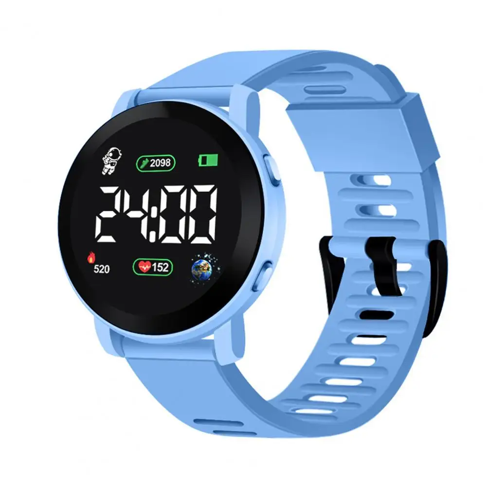 Simple Digital Watch Power-saving Student Watch Low Consumption Large Display Wrist Watch  Decoration