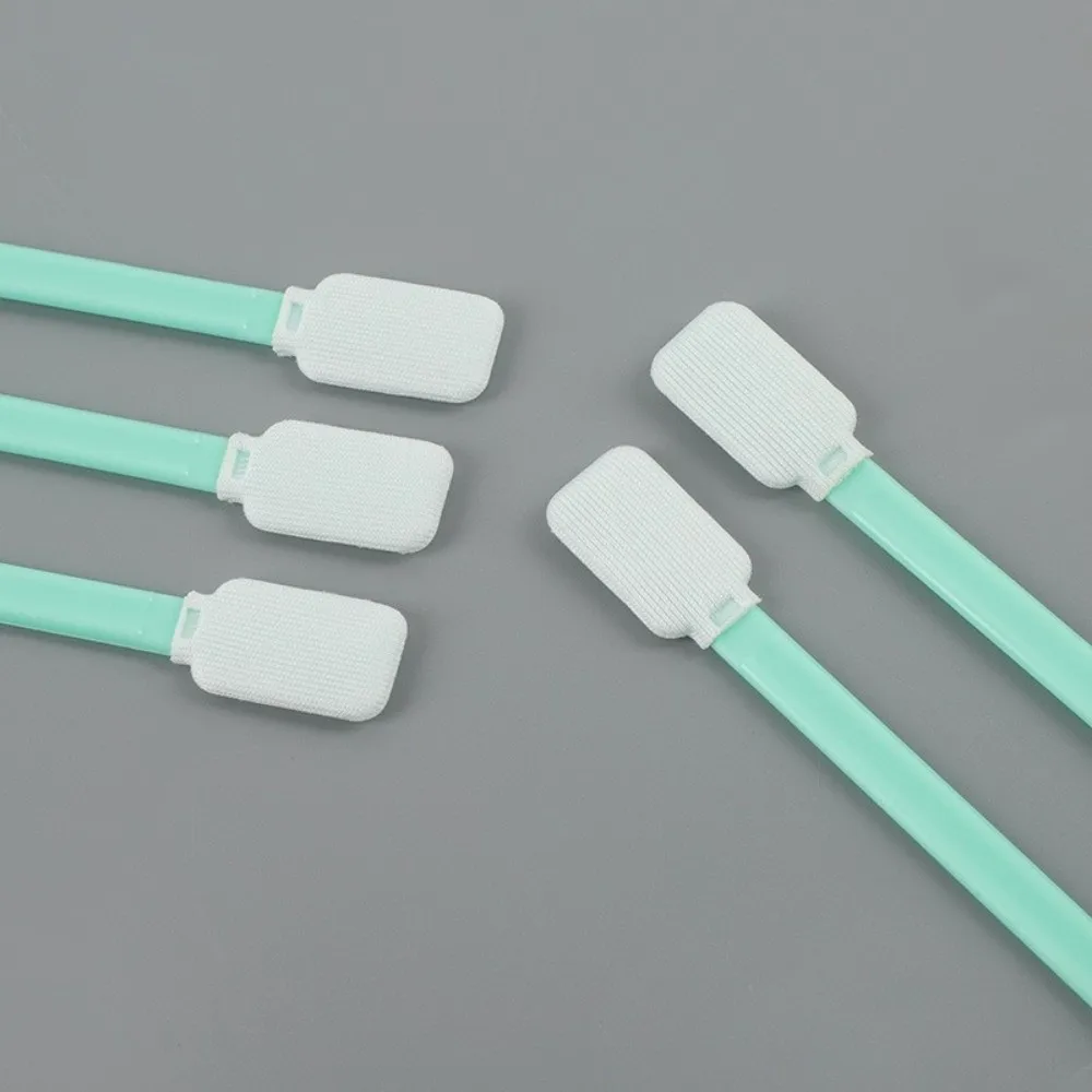 100Pcs Dust Free Digital Camera Cleaning Brush Plastic Handles Fine Precision Cleaning Swabs Non-Fluffy Fiber Tips