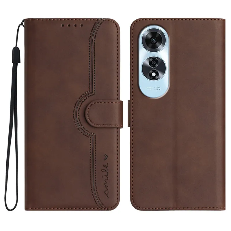 Flip Cases For OPPO A60 A79 A78 A58 Cover on For Reno11 Reno10 Pro A 60 OPPOA60 Magnetic Stand Phones Protective Wallet Shell