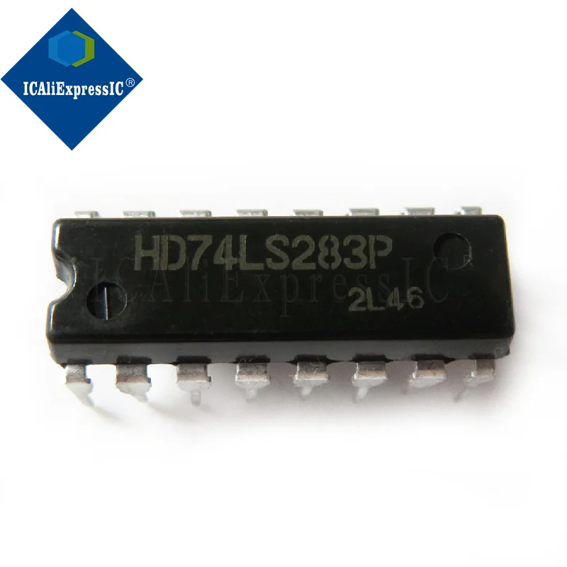 5pcs/lot HD74LS283P DIP-16 74LS283 DIP16 SN74LS283N DIP DM74LS283N new and original IC In Stock