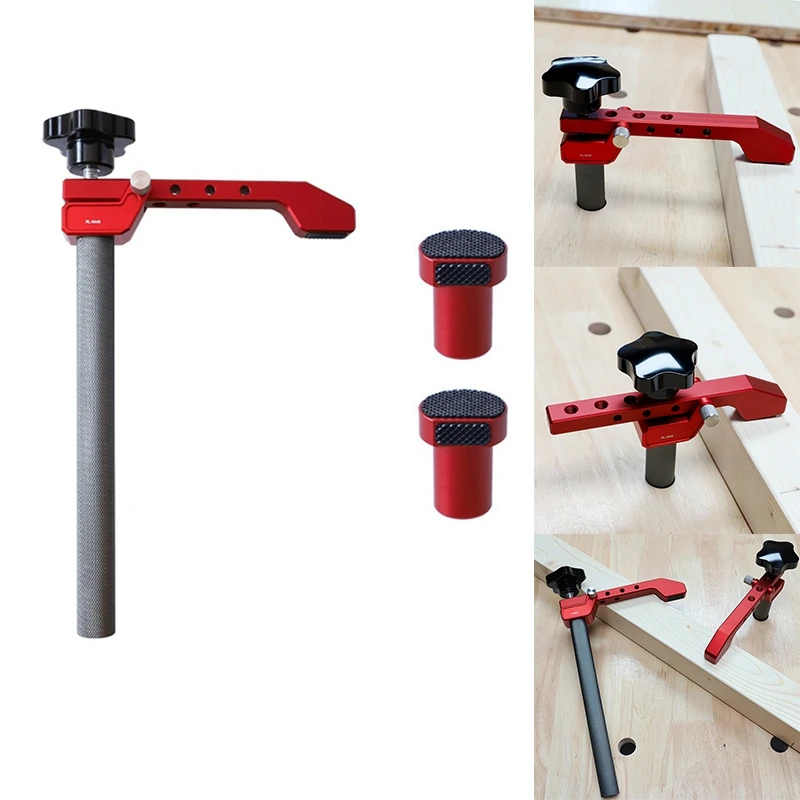 ABSJ-Woodworking Positioning Fixture Desktop Positioning Bench Dog Clip Wooden Board Pressing Table Fixed Clip Tools