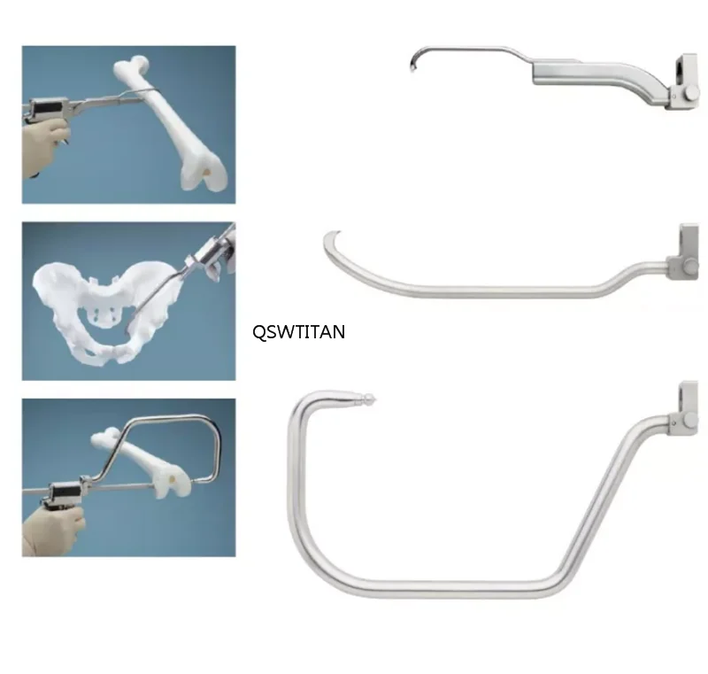 Imagem -04 - Braçadeira de Redução Colinear Ortopédica para Trauma Plate Instrument Recuperação de Fraturas Conjunto de Instrumentos Cirúrgicos Set