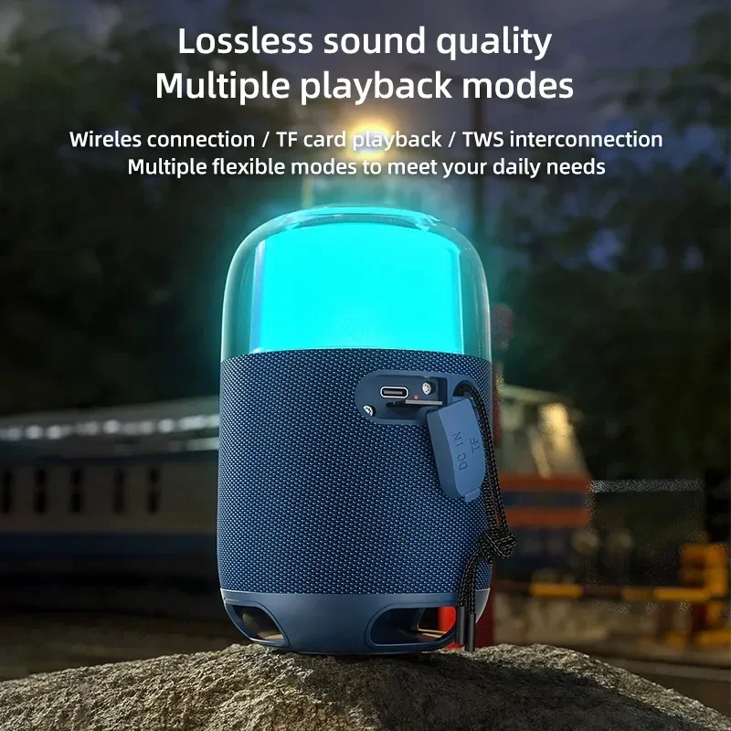 Stereo Outdoor Travel Mini Party Speaker Wireless Caixa De Som Bluetooth Speaker Waterproof Music Party Box Heavy Bass Boombox