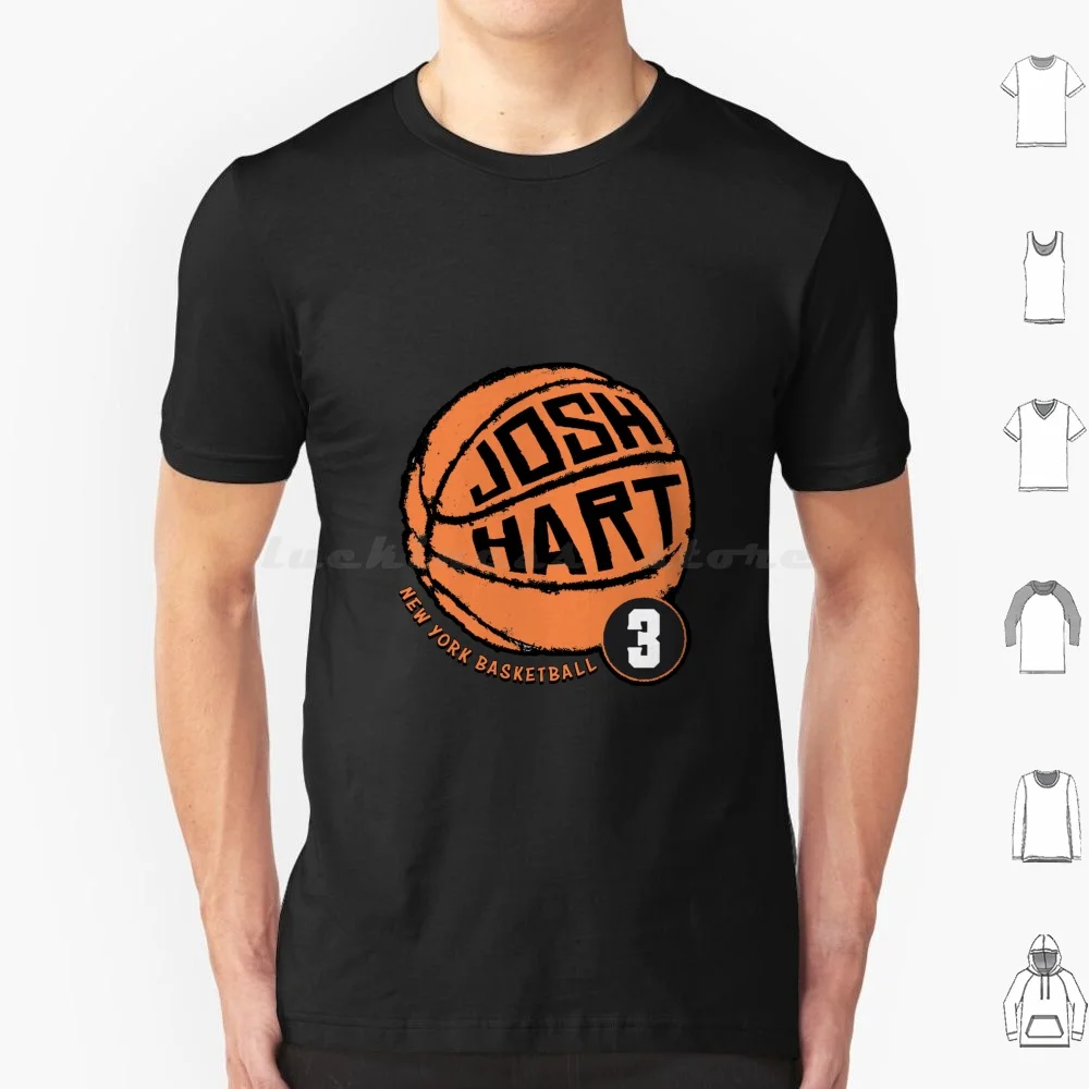 Josh Hart Basketball T Shirt Big Size 100% Cotton Josh Hart Basketball New York Nyc Jalen Brunson Hart Basketball Player Sports