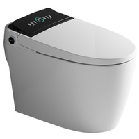 Y Smart toilet integrated with home voice control,fully automatic flip sensing,instant heating toilet, UV light, no water pressu