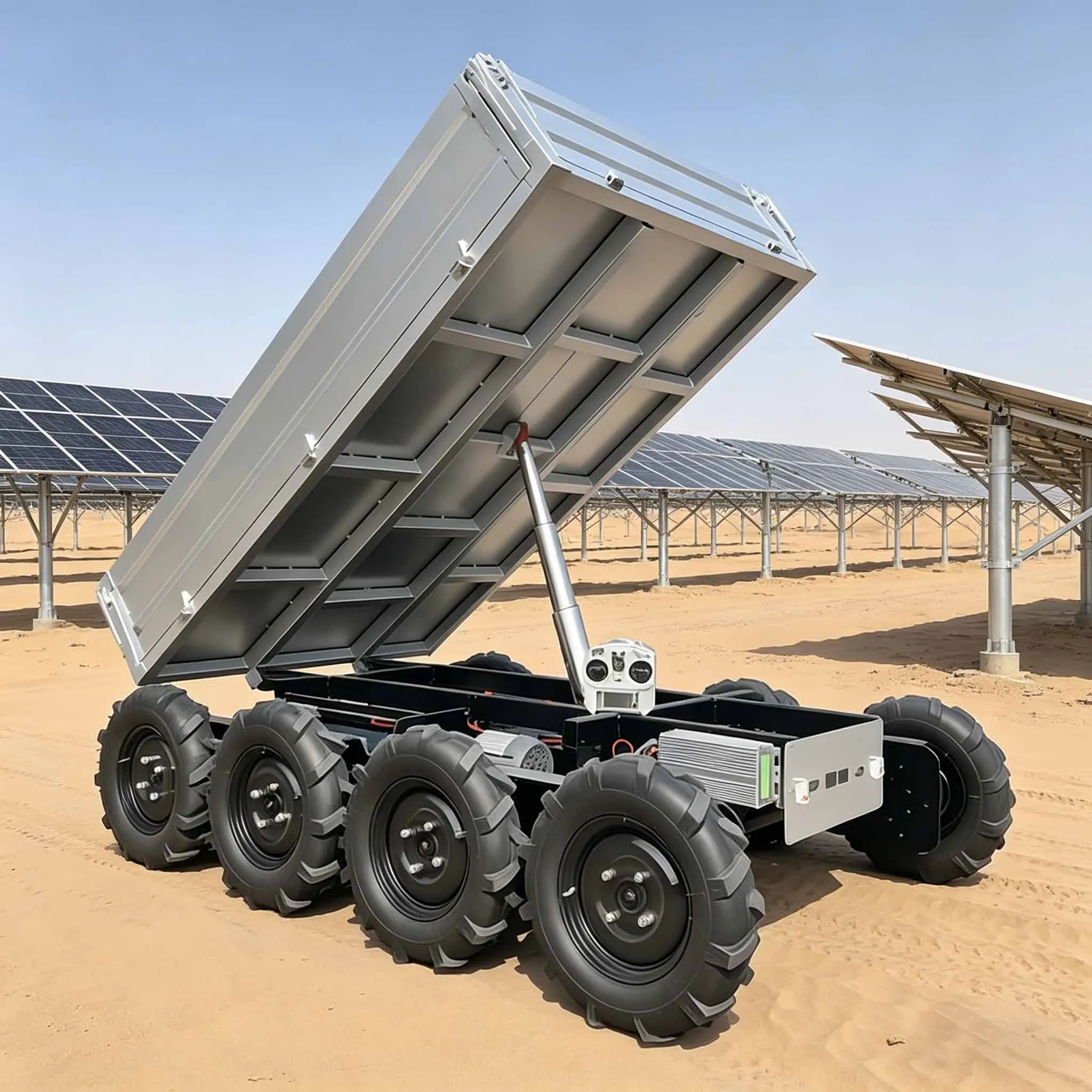 

Autonomous Agriculture Vehicle Gps Autonomous Robotic Remote Control Mini Dumper Wheel Barrow Self-loading Mini Dumper
