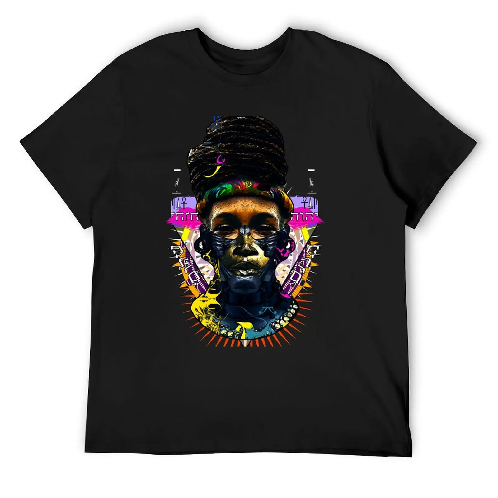 

Футболка Afro Shogun 2, топы, модные рубашки, заготовки, мужская футболка