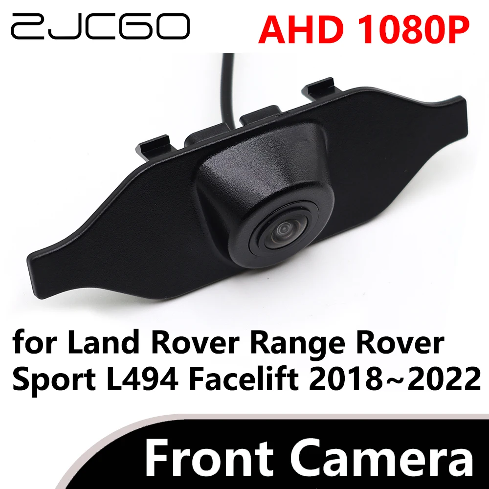 

ZJCGO AHD 1080P CVBS 480P 170° Car Parking LOGO Front View Camera waterproof for Land Rover Range Rover Sport L494