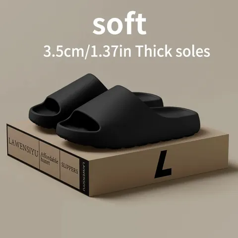 Kokospantoffels Voel je aan om op stront te stappen Sandalen met dikke zolen Zomer Nieuwe antislip sandalen