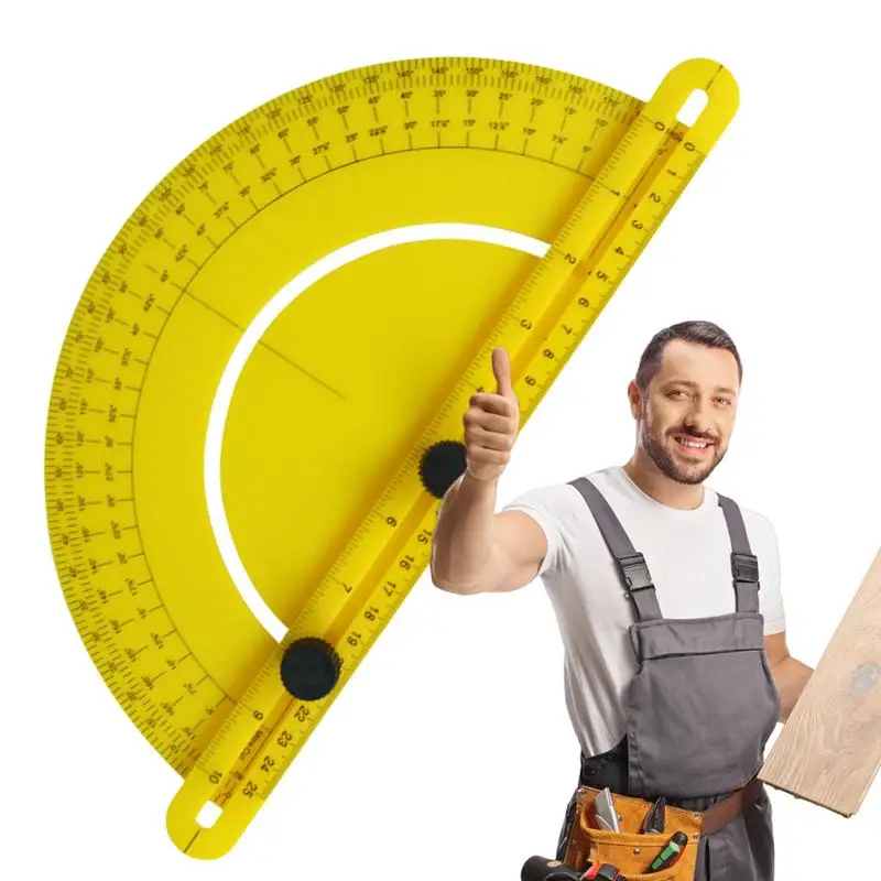 Angle Finder para Carpintaria, Square Head Marking, Gauge Ruler, Precise Measuring Tool, Carpenters Transferidor