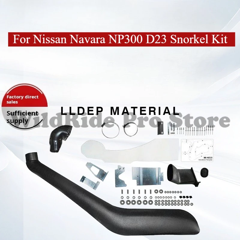 

For Nissan Navara NP300 D23 Snorkel Kit Waterproof Air Intake Off-Road 4x4 Wading