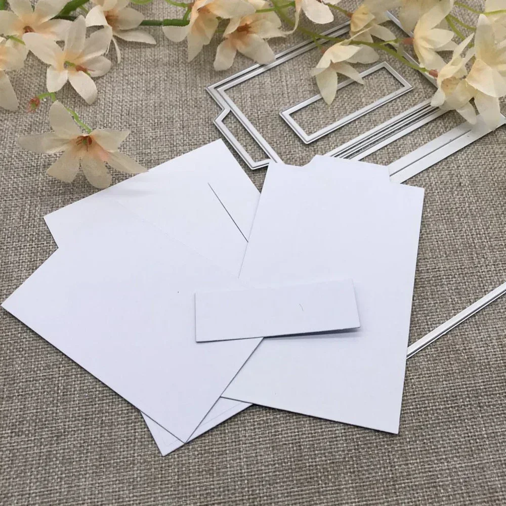 

Металлические вырубные ножи-слайдеры для скрапбукинга, тиснения и создания открыток своими руками