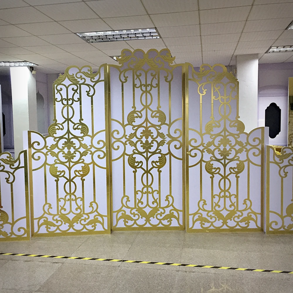 Exquisite Pattern Wedding Backdrop for Events & Party & Banquet Decoration From Factory supplier