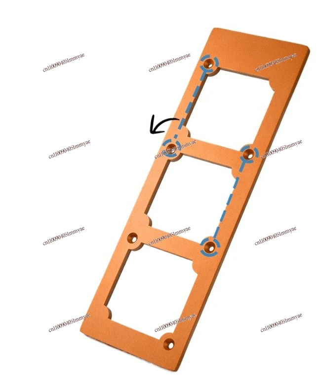

Wire box switch socket opener thickened bottom box template acrylic mold