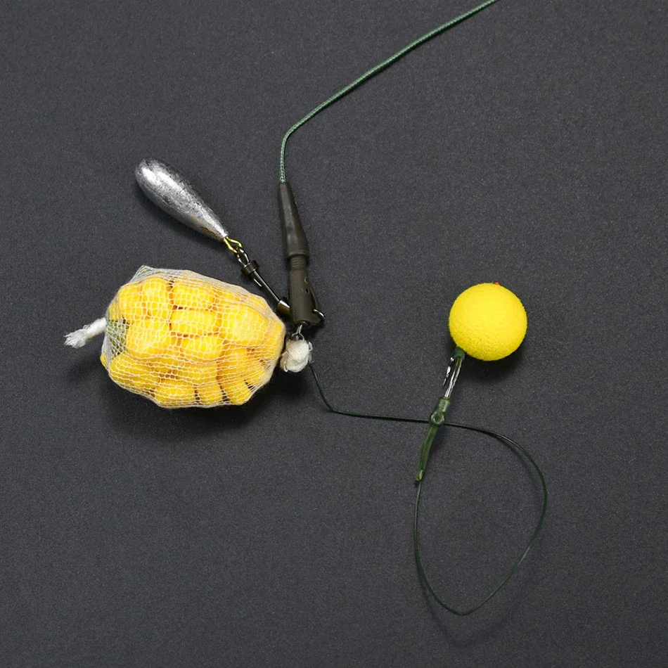 5M/Karte 18mm 25mm 37mm 44mm Breite Karpfen Angeln PVA Net Löslich Schmale Fisch mesh Net Refill Strumpf Feeder Falle Köder Tasche – Detail 4