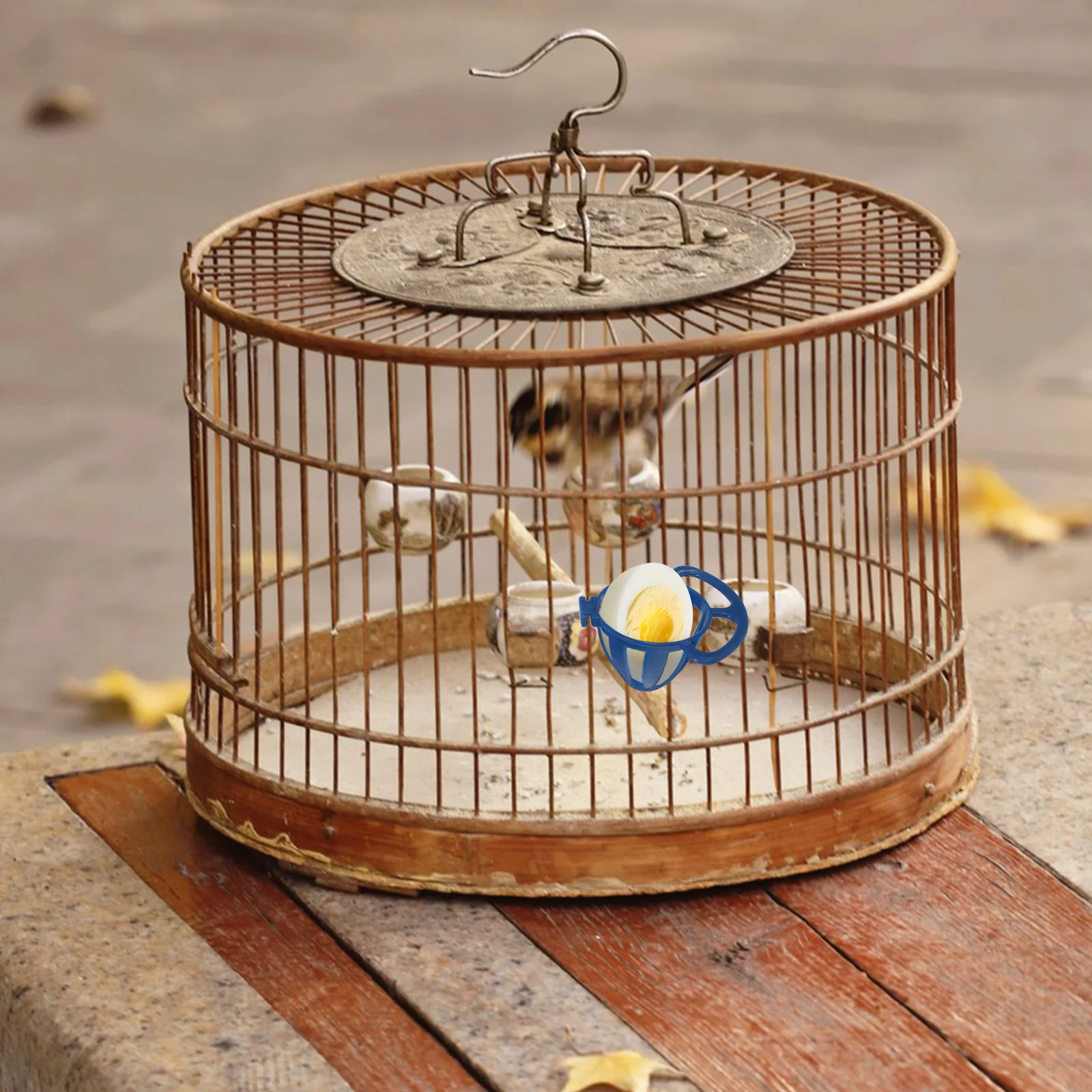 

Premium Hanging Fruit Basket for Birds Cage Parrots Feeder Supply Vegetable Container Egg Collecting Bowl Pet Accessory